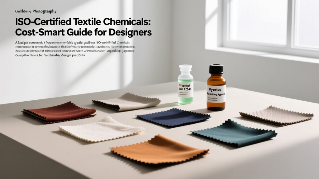 ISO-Certified Textile Chemicals: Cost-Smart Guide for Designers