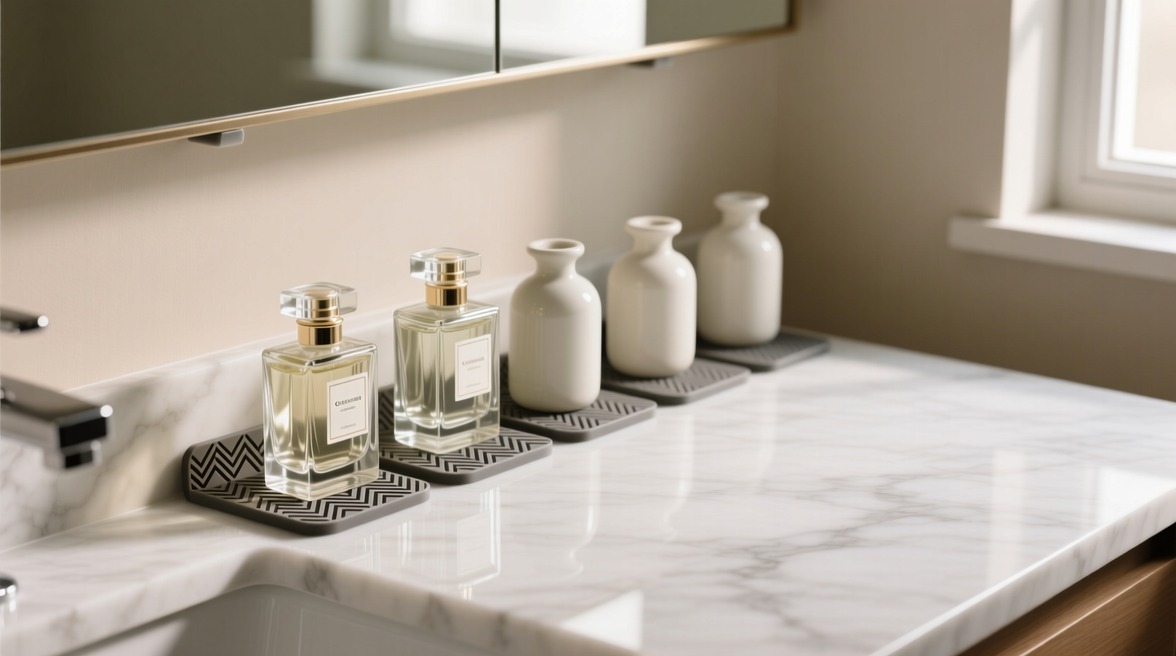 closet organization tips best non slip for perfume bottles