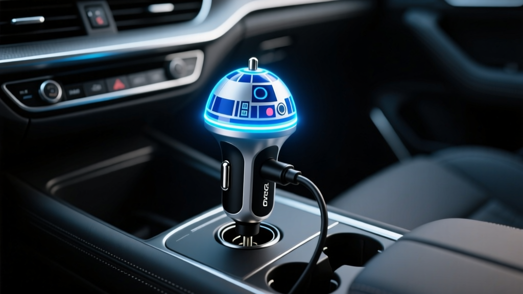 2026 R2D2 Car Charger Display Guide: LED Domes & Projections