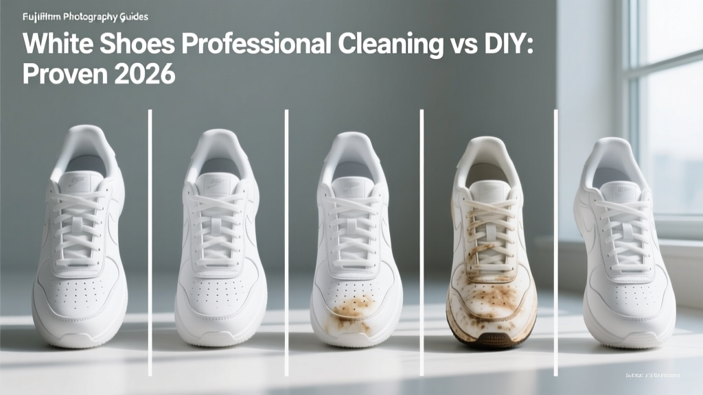 White Shoes Professional Cleaning vs DIY: Proven 2026
