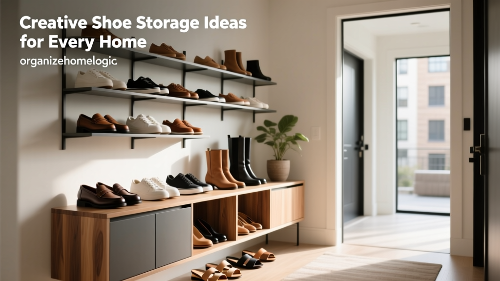 Creative Shoe Storage Ideas for Every Home