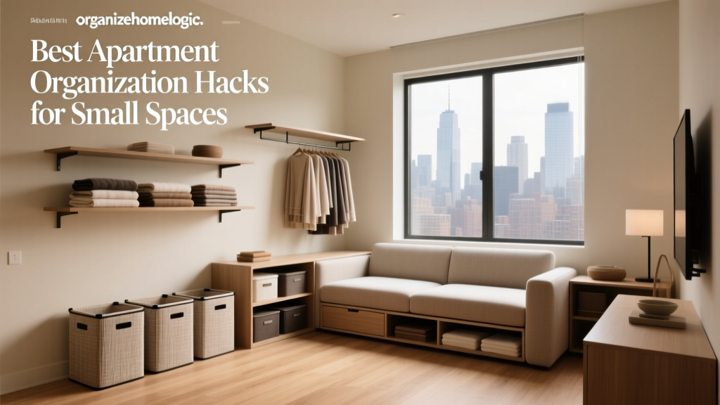 Best Apartment Organization Hacks for Small Spaces