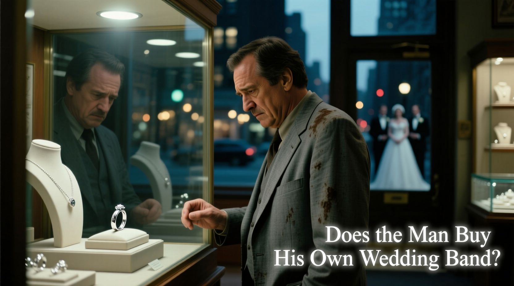 does the man buy his own wedding band