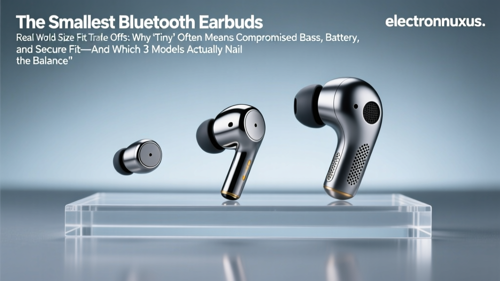 The Smallest Bluetooth Earbuds Real World Size Fit Trade Offs: Why ‘Tiny’ Often Means Compromised Bass, Battery, and Secure Fit—And Which 3 Models Actually Nail the Balance