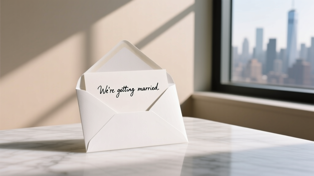 Announce Your Wedding—No Invites Needed: 7 Low-Stress Tips