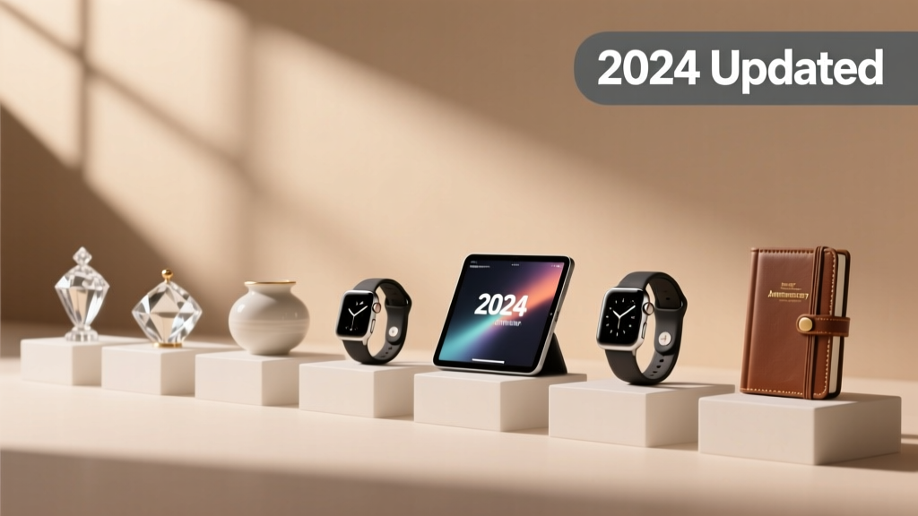 Modern Wedding Anniversary Gifts by Year (2026)