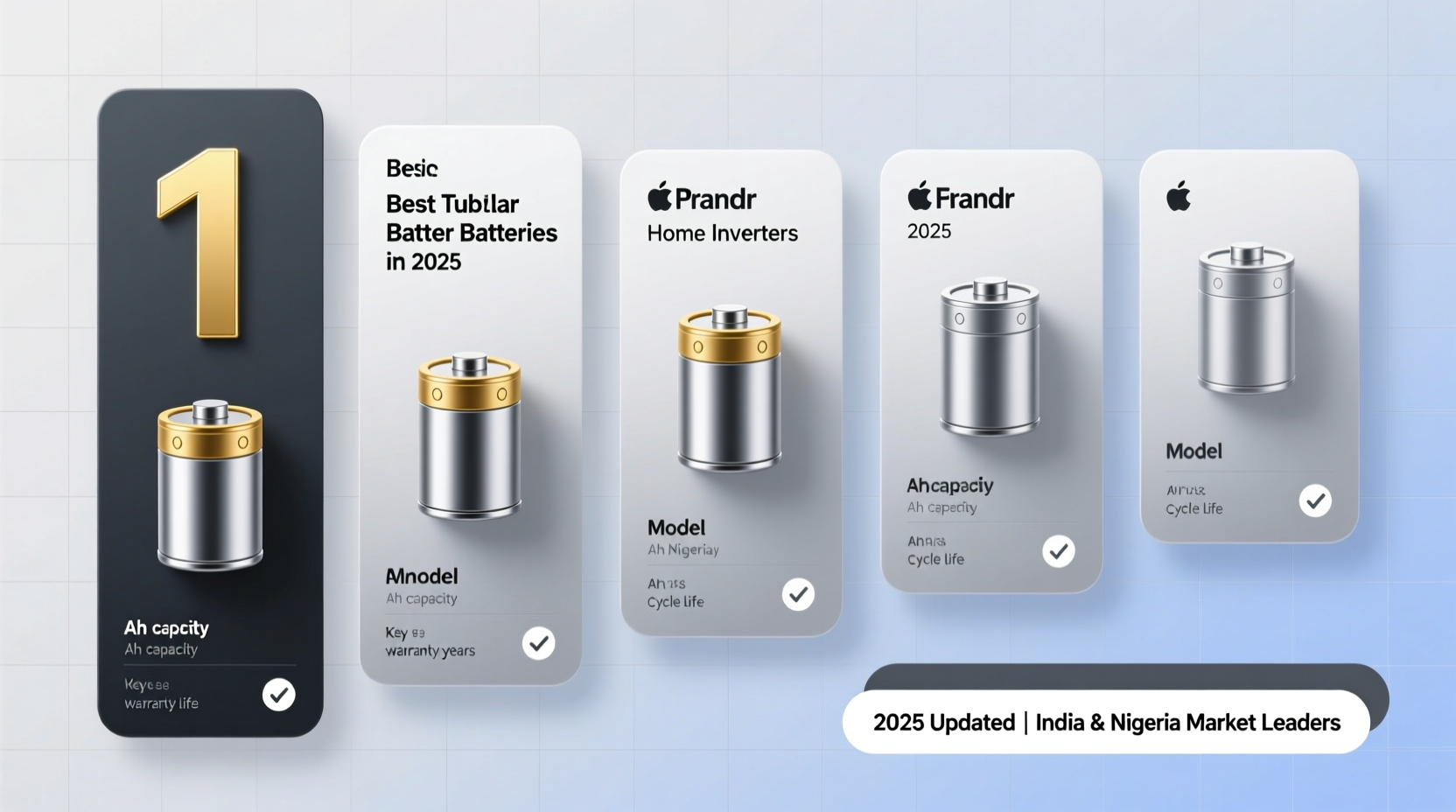 best tubular battery