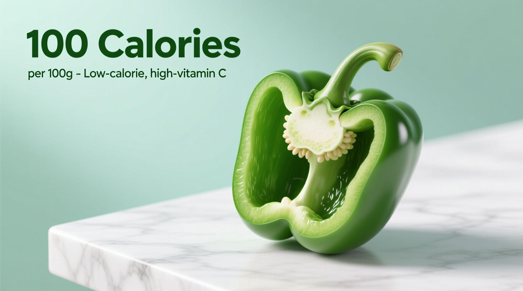 Green Pepper Calories: 24 Calories Per Medium Pepper