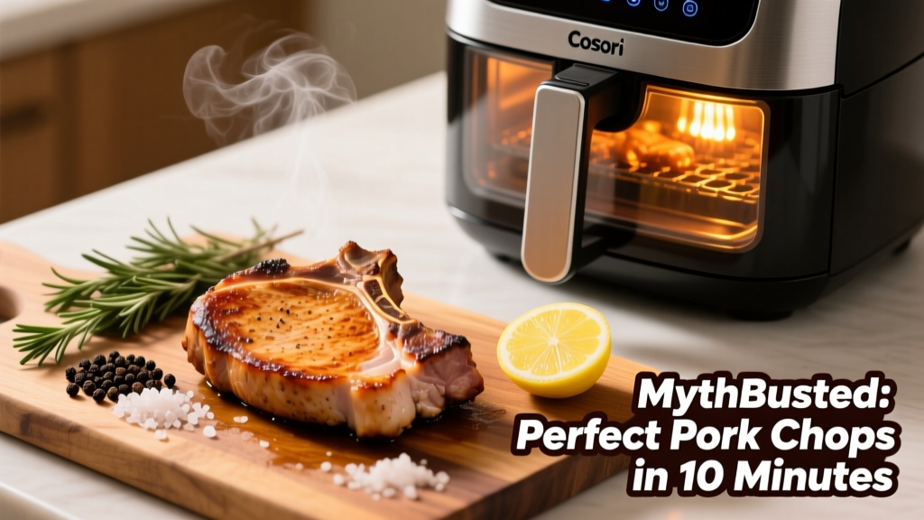 Perfect Pork Chops in a Cosori Air Fryer (Myth-Busted!)