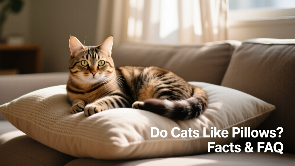 Do Cats Like Pillows? Facts & FAQ