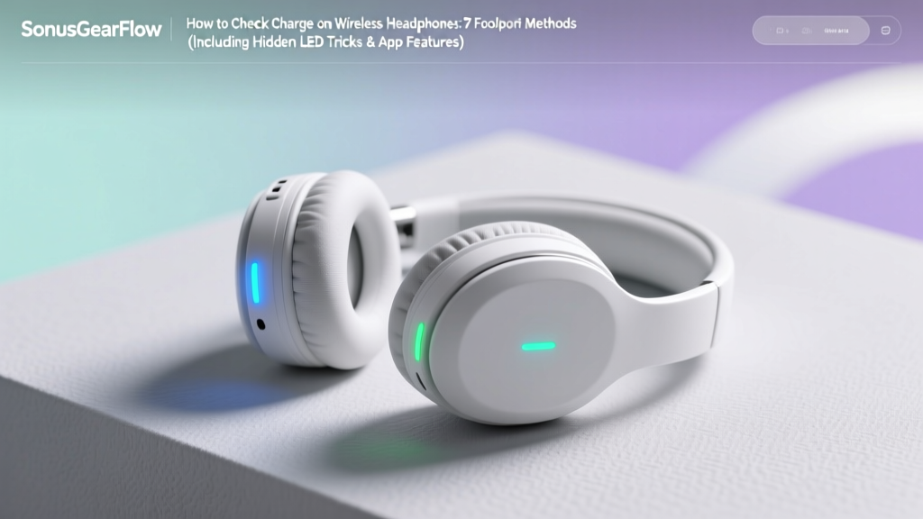 How to Check Charge on Wireless Headphones (2026)