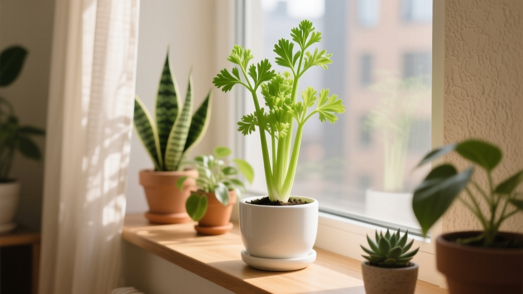 How to Plant Celery Indoors: Science-Backed Tips