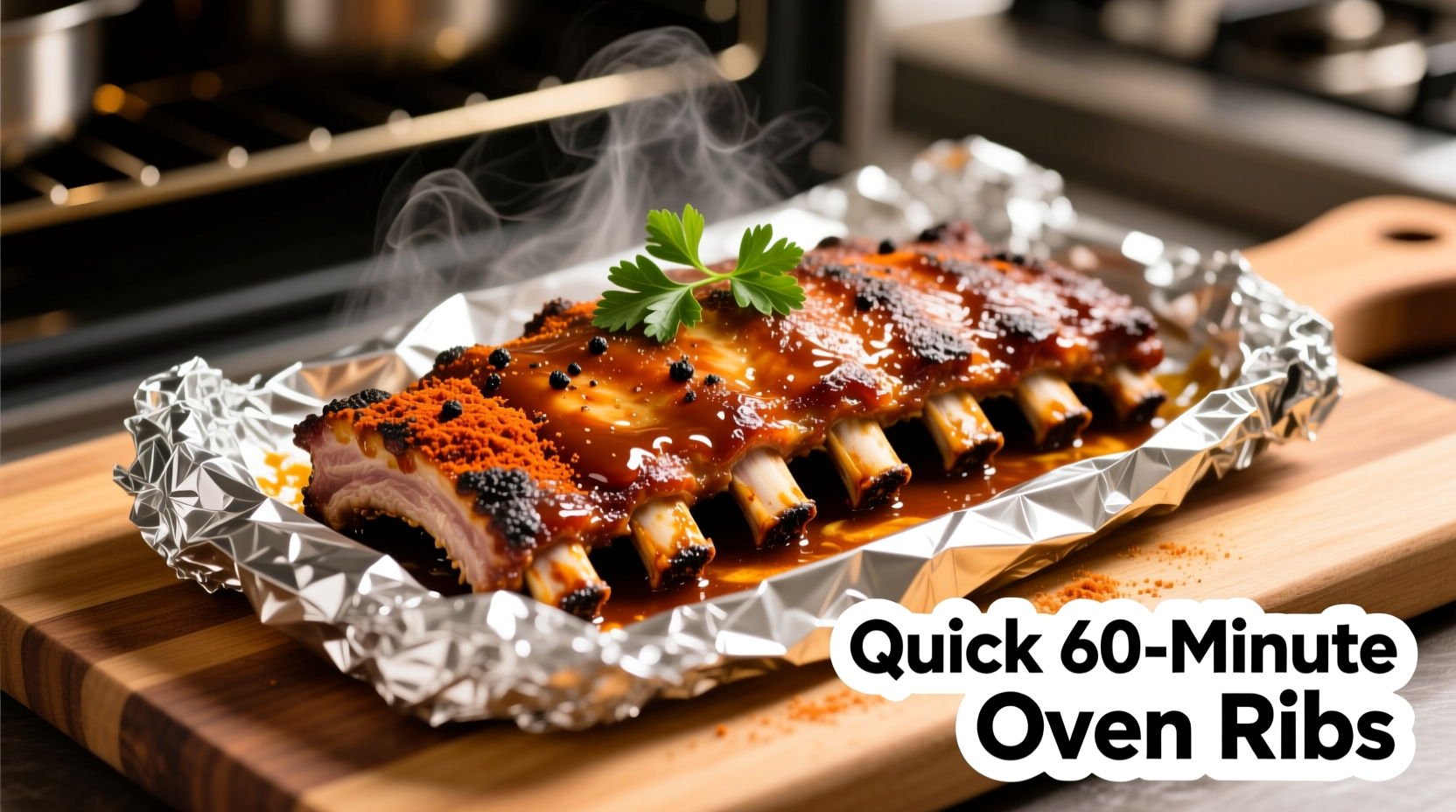 how to cook ribs in the oven fast with foil