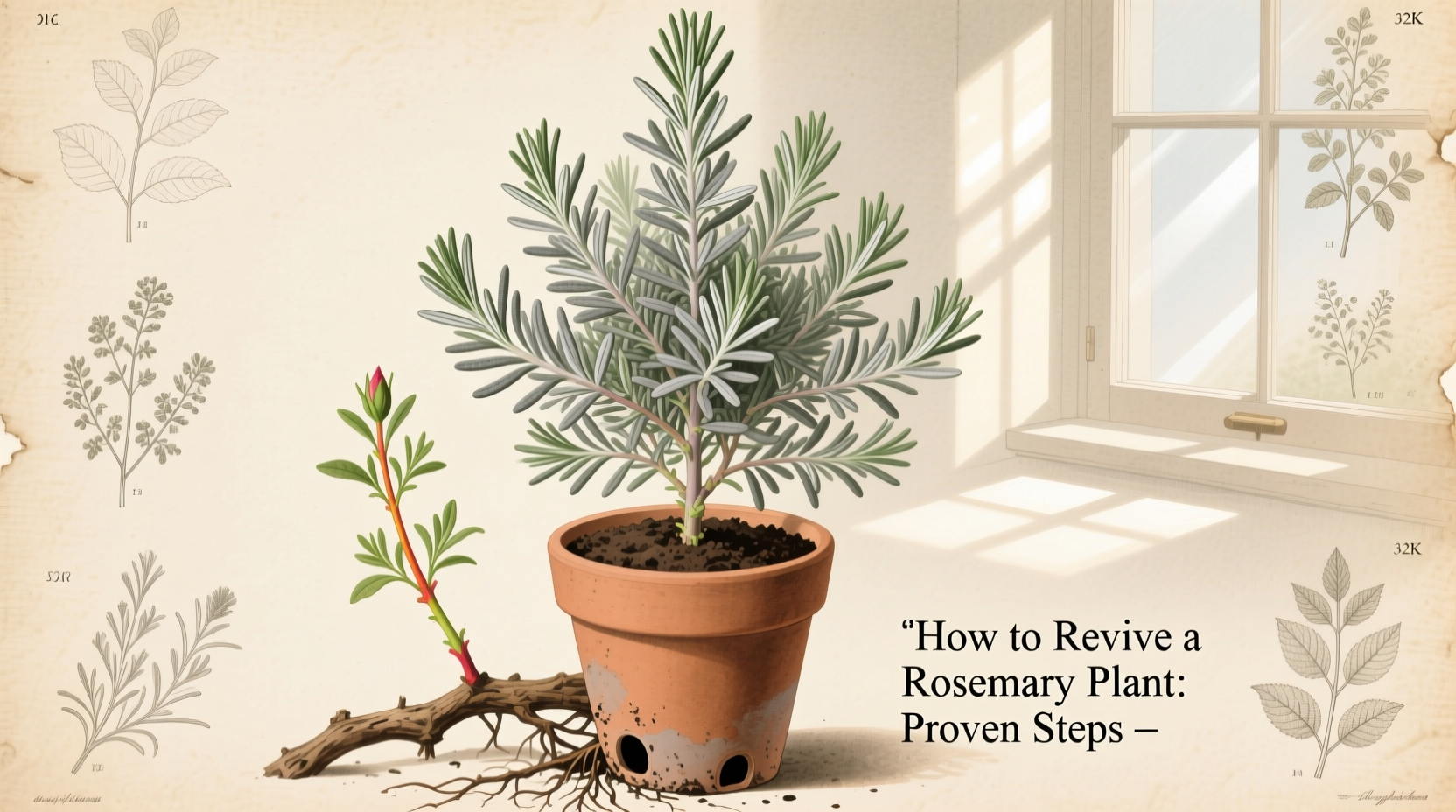 Revive Dead Rosemary in 5 Steps | TheHomeSprouts