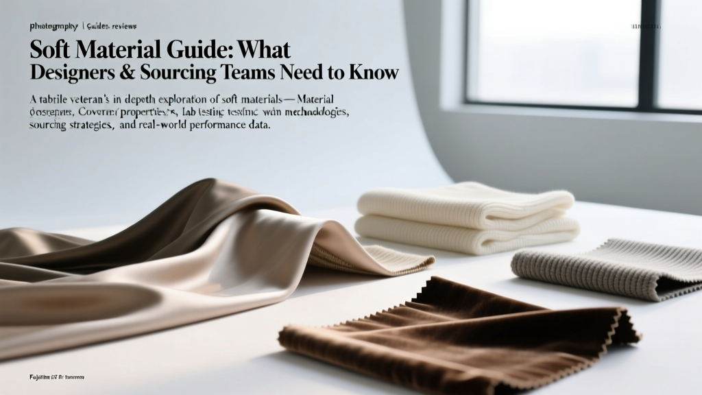 Soft Material Guide: What Designers & Sourcing Teams Need to Know