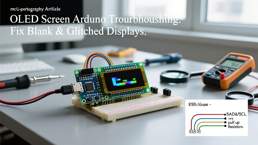 OLED Screen Arduino Troubleshooting: Fix Blank & Glitched Displays