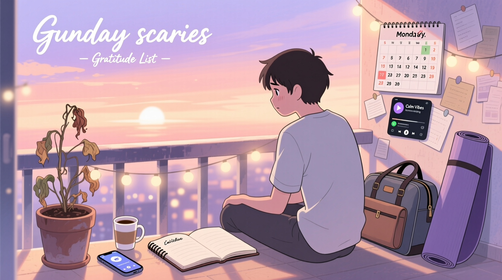 sunday scaries meaning and routine changes to alleviate weekend anxiety
