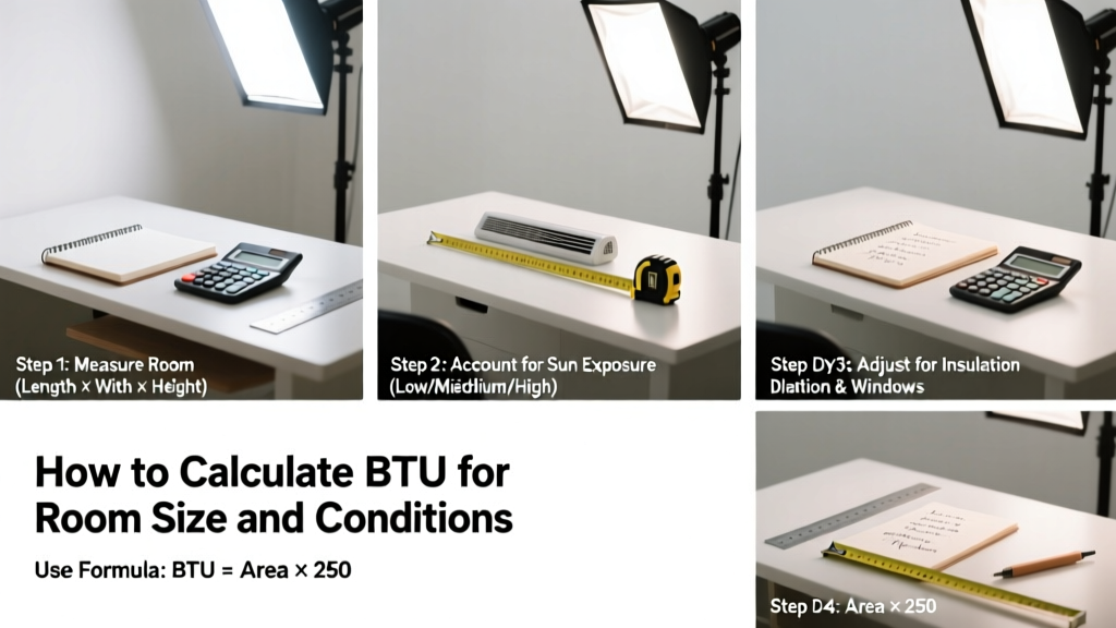 How to Calculate BTU for Room Size and Conditions