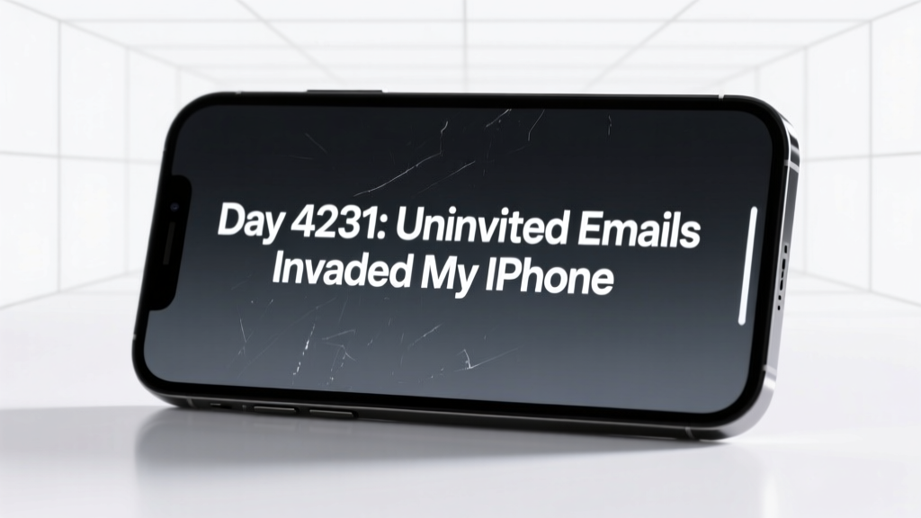 The Day 4,231 Uninvited Emails Invaded My iPhone: A Power Electronics Engineer’s Forensic Breakdown