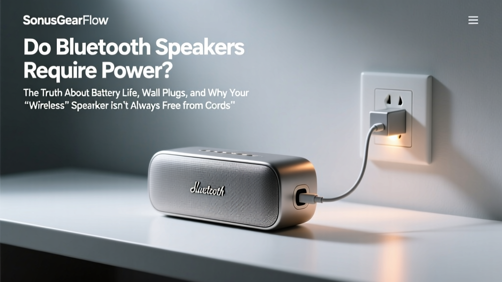 Do Bluetooth Speakers Require Power (2026)