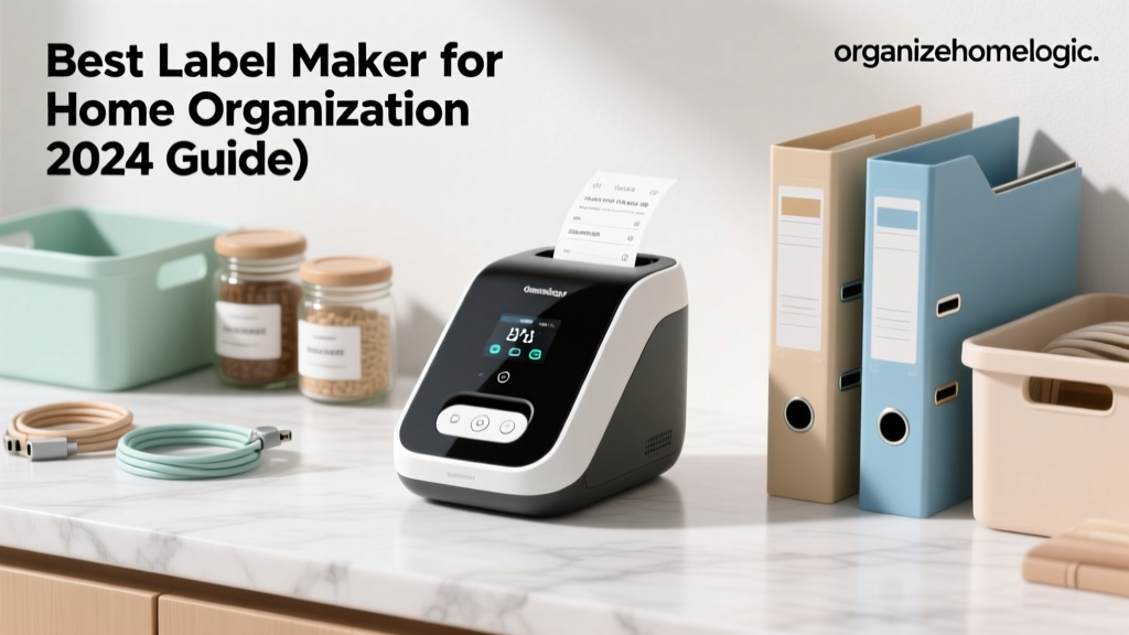 Best Label Maker for Home Organization (2024 Guide)