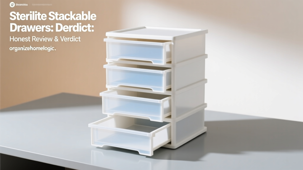 Sterilite Stackable Drawers: Honest Review & Verdict