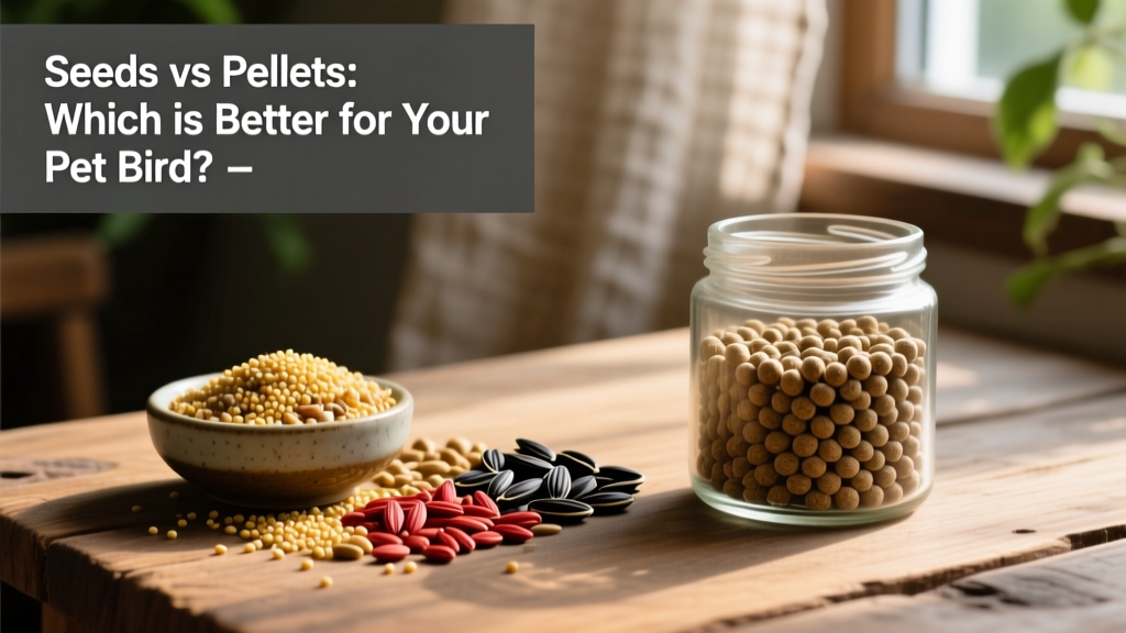 Seeds vs Pellets: Which Is Better for Your Pet Bird?