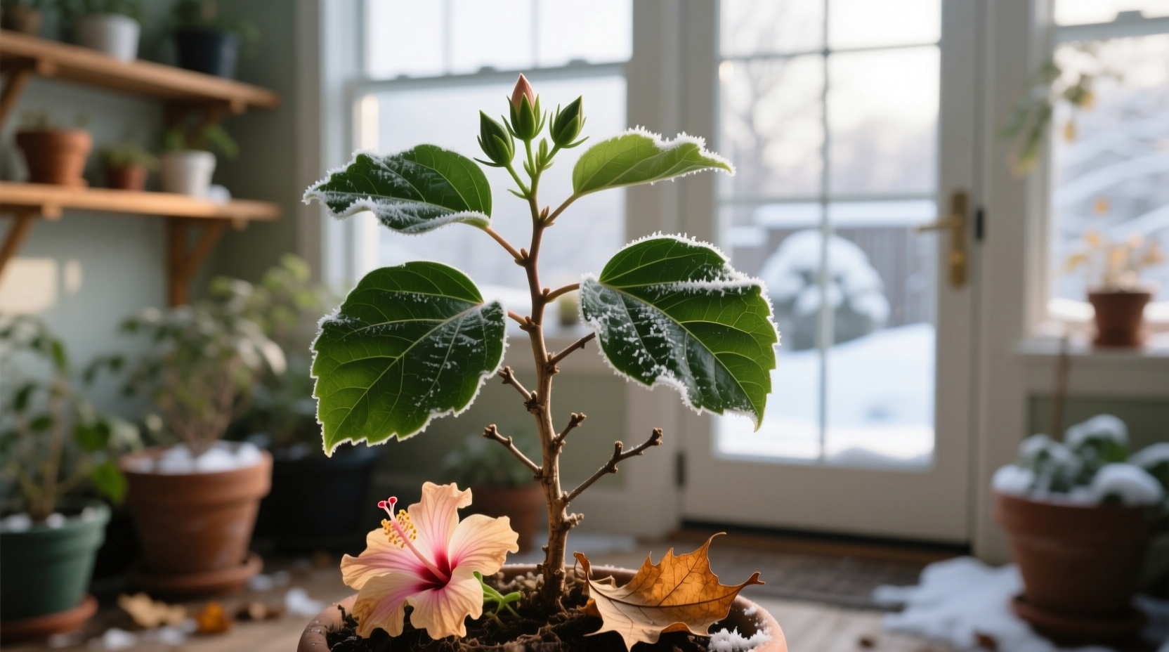 how to take care of hibiscus in the winter