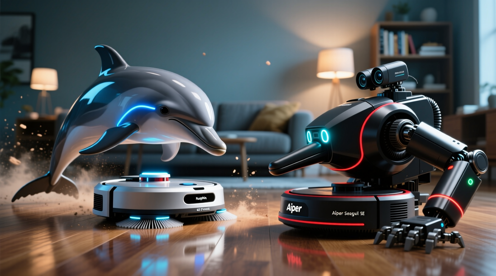 dolphin nautilus cc plus vs the aiper seagull se
