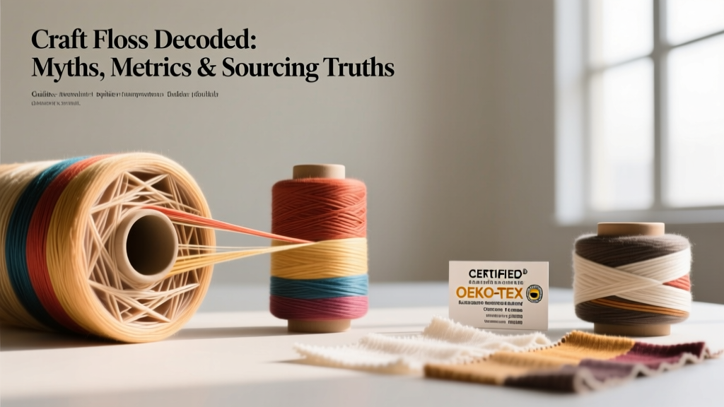 Craft Floss Decoded: Myths, Metrics & Sourcing Truths