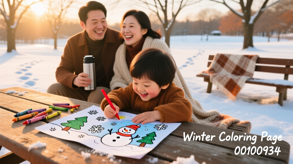 Winter Coloring Pages 00100934: Science-Backed Benefits, Practical Parenting Strategies, and Therapist-Approved Activities for Children Ages 3–10