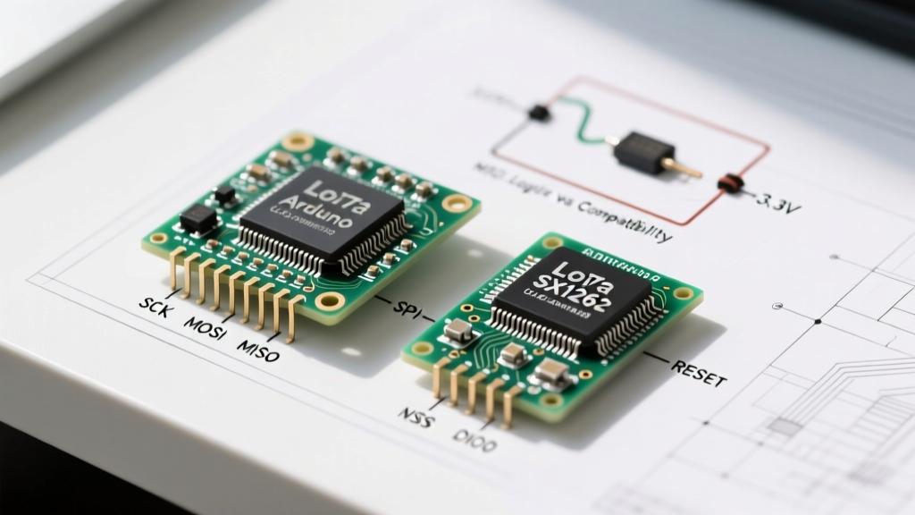 LoRa Arduino Compatibility: SX127x, SX126x & Wiring