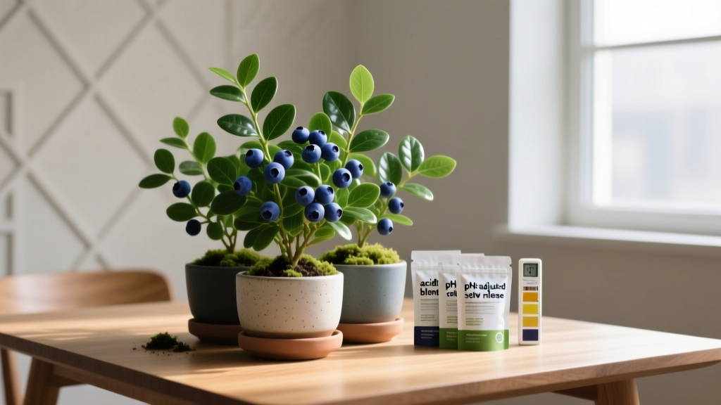 Indoor Blueberry Fertilizer Guide: pH & Timing Tips