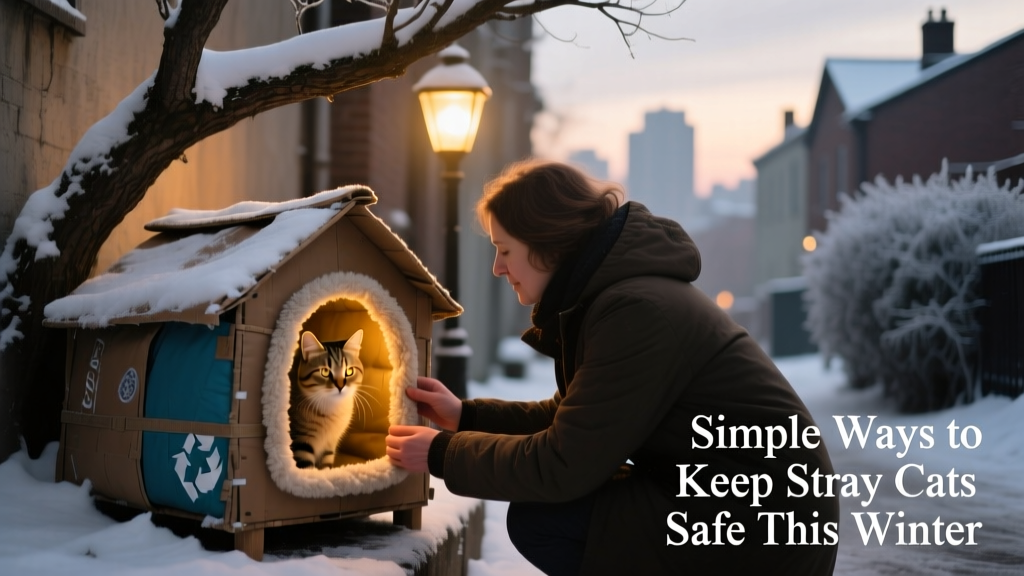 Helping Stray Cats Survive Winter: Simple Ways to Keep Them Safe and Warm