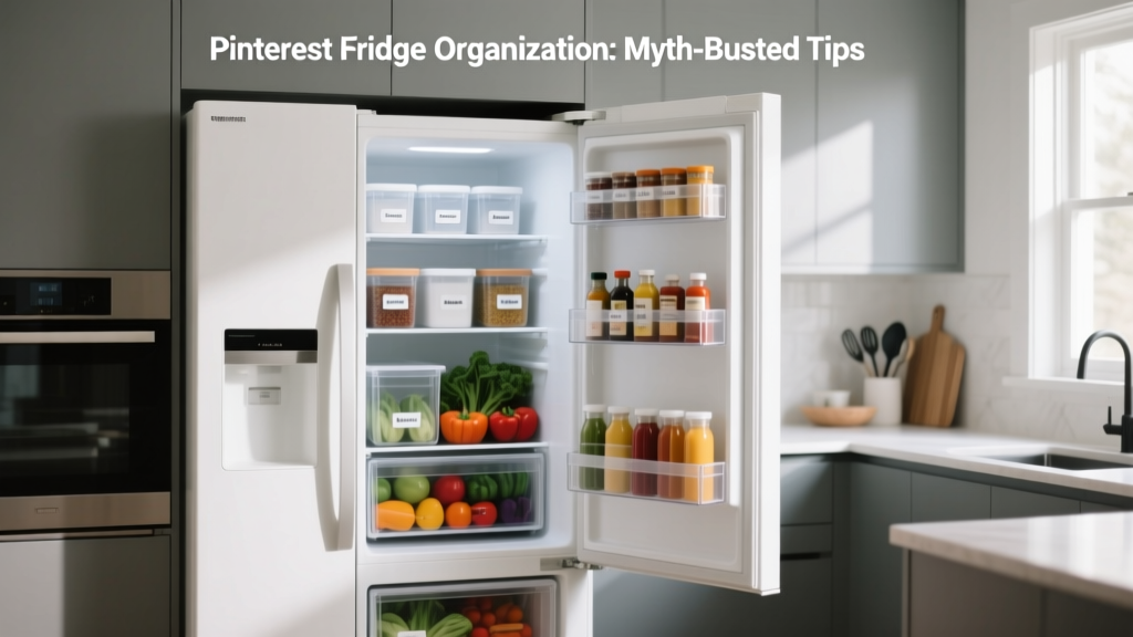 Pinterest Fridge Organization: Myth-Busted Tips