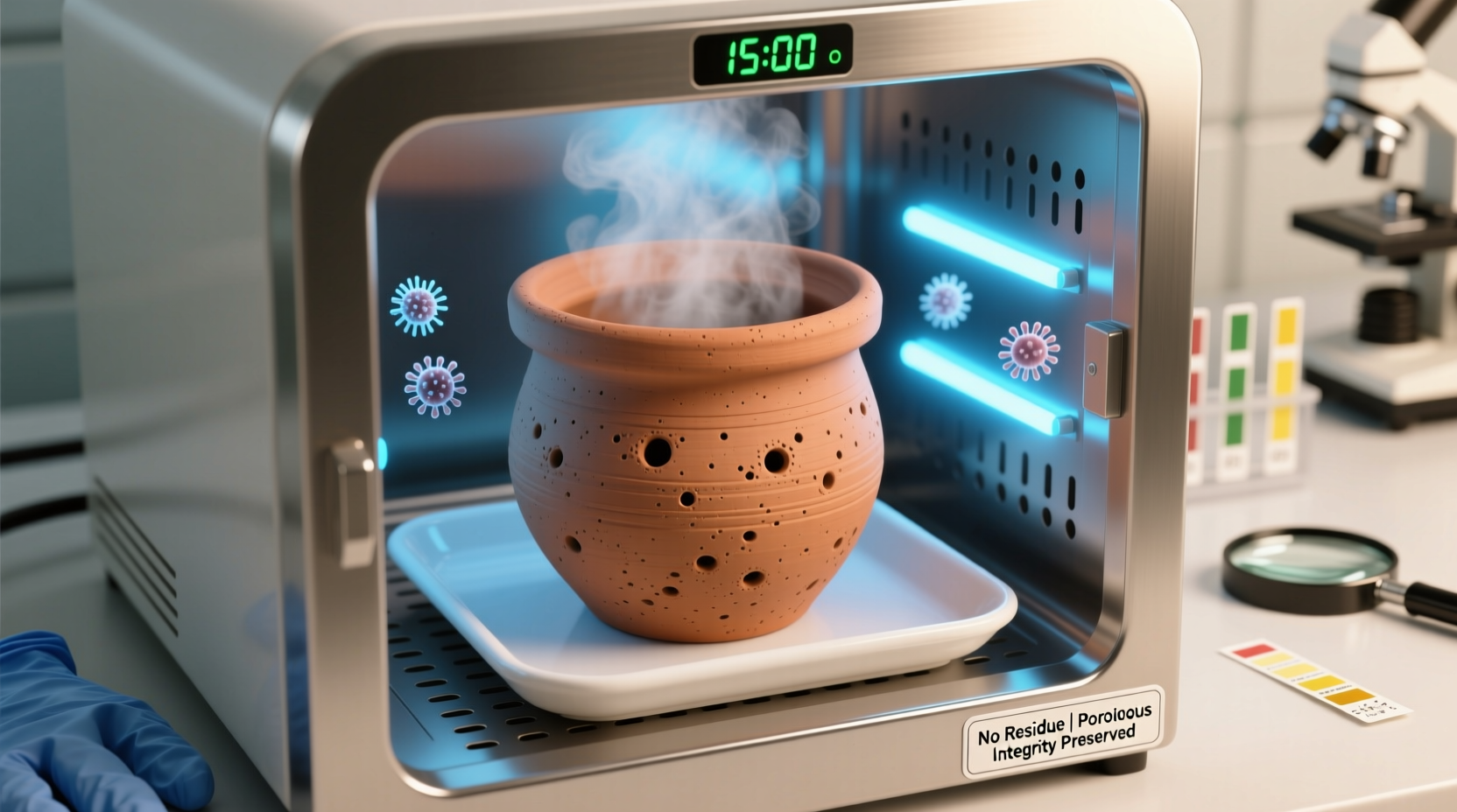 How to Disinfect Clay Pots Without Residue