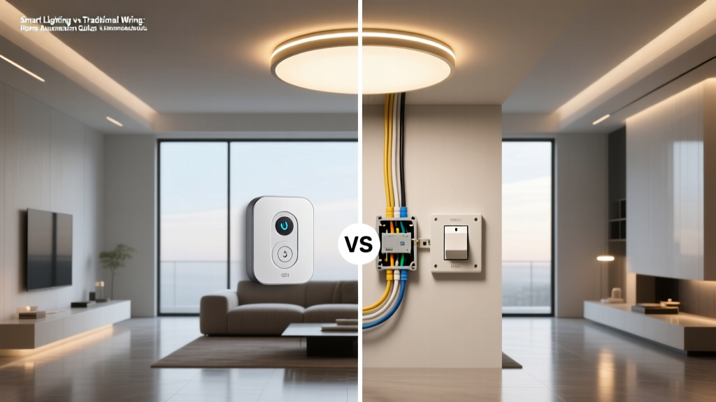 Smart Lighting vs Traditional Wiring: Home Automation Guide