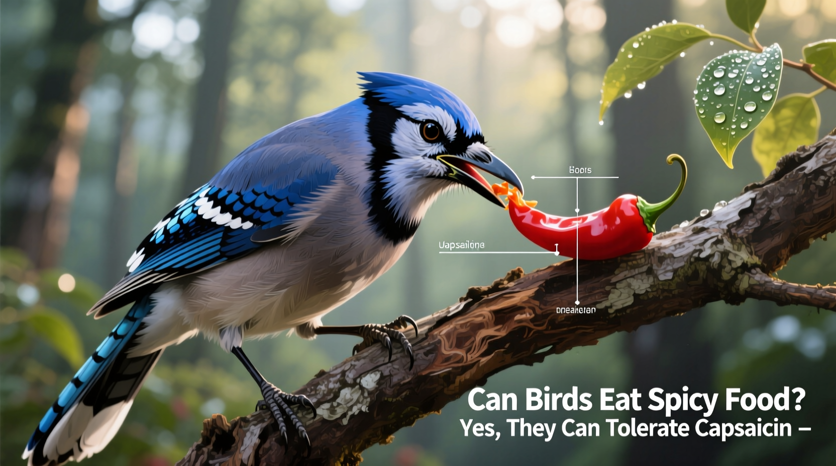 can birds eat spicy food
