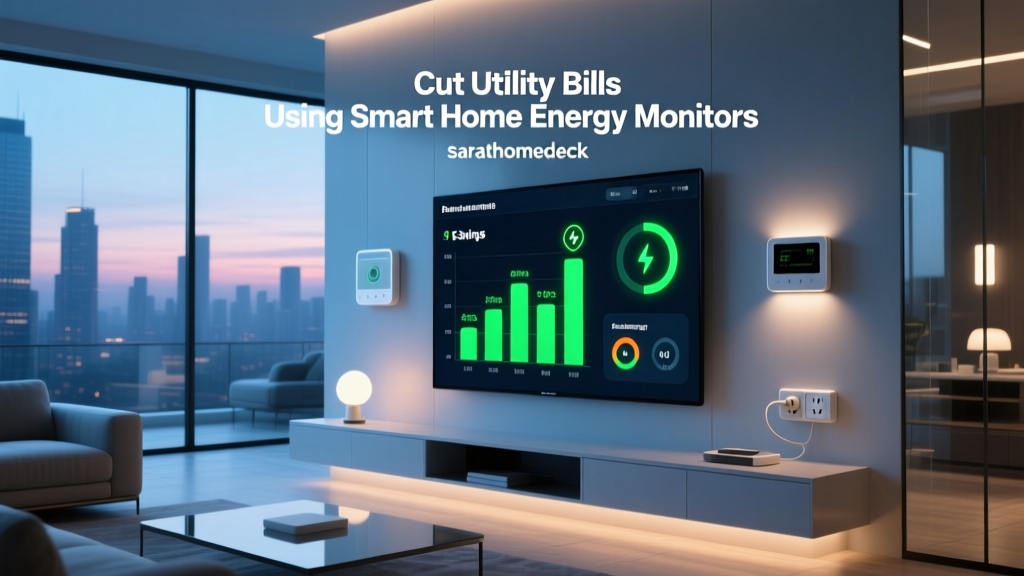 Cut Utility Bills Using Smart Home Energy Monitors