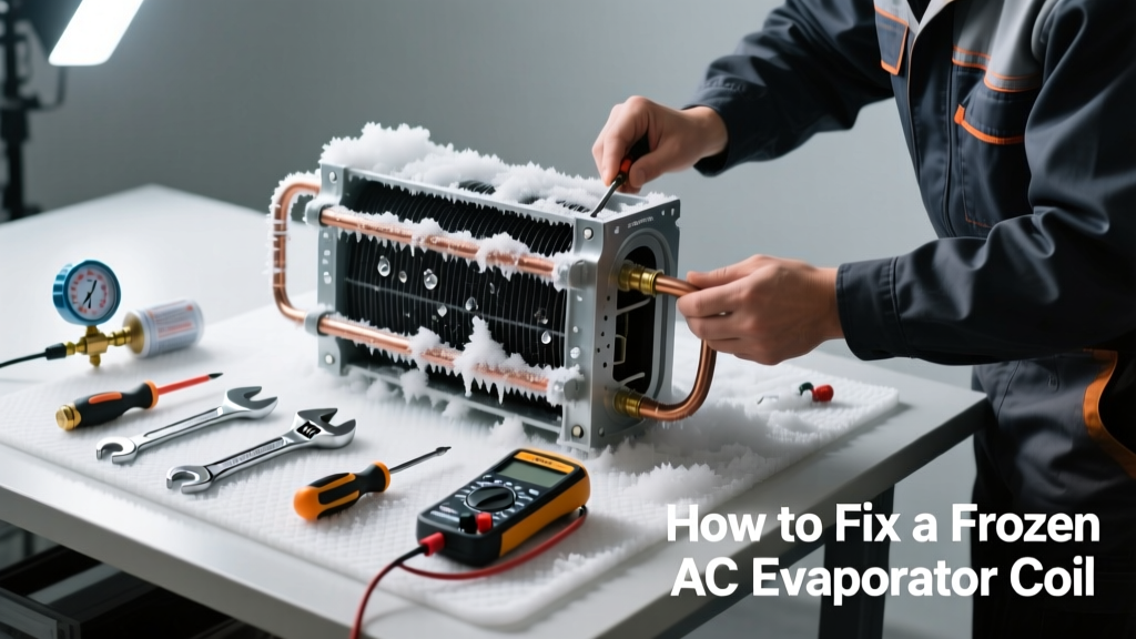 How to Fix a Frozen AC Evaporator Coil
