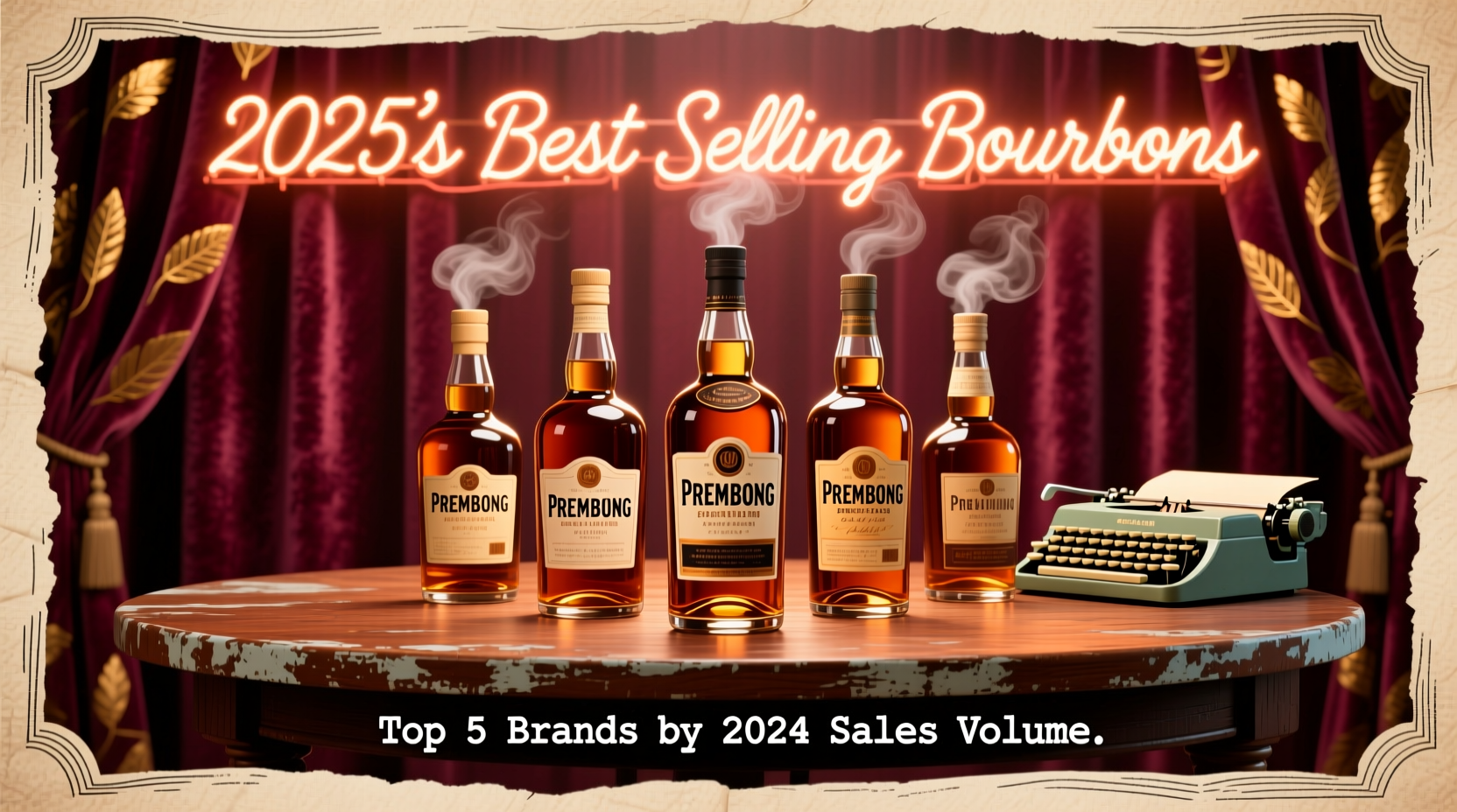 best selling bourbons