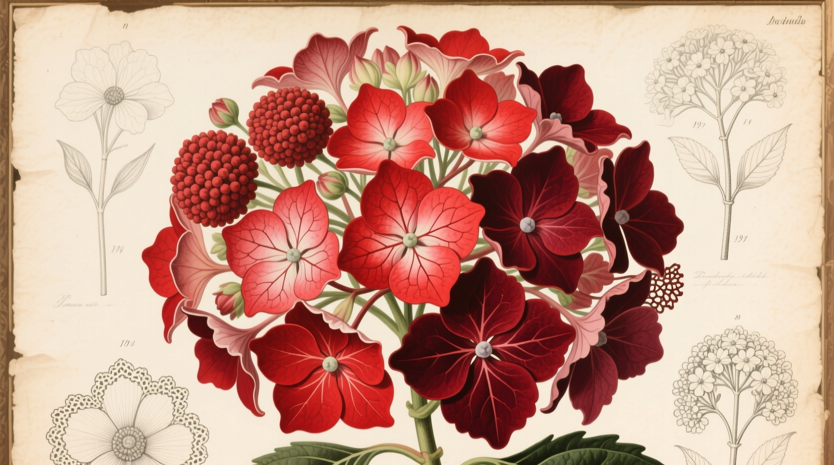 red hydrangea varieties