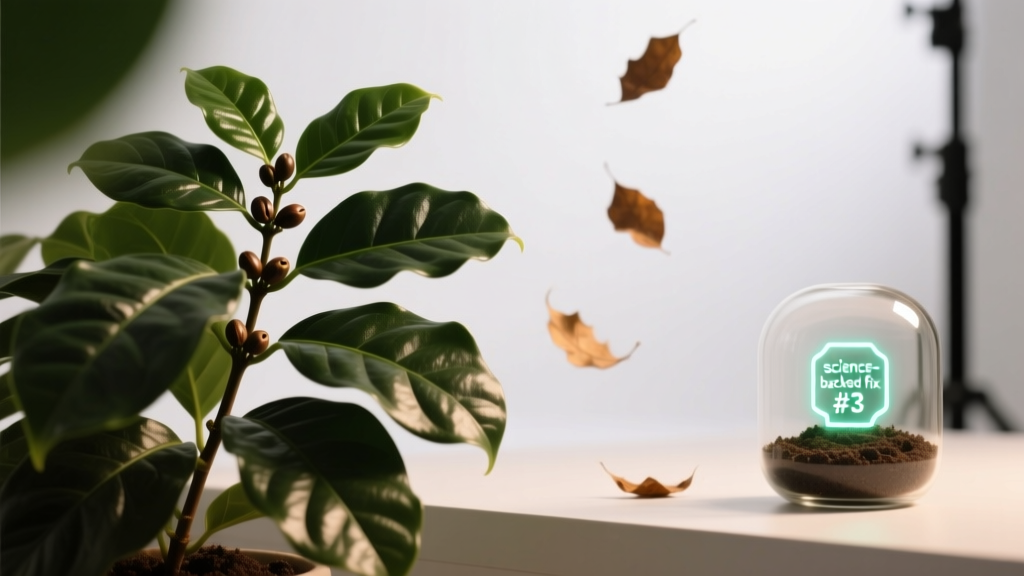 Coffee Plant Leaf Drop Fixes (2026)