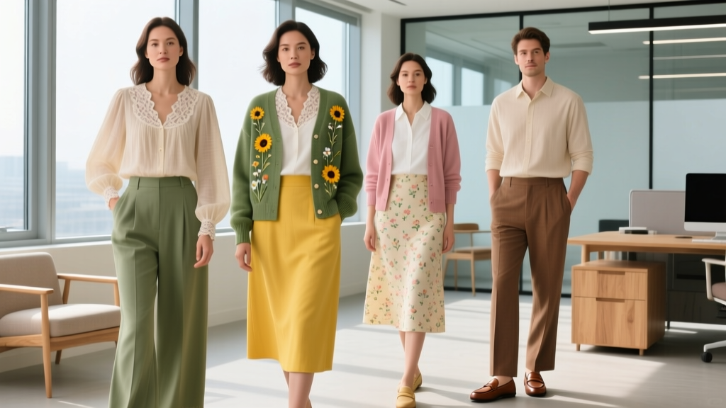 Cottagecore at Work: Style Guide for the Office