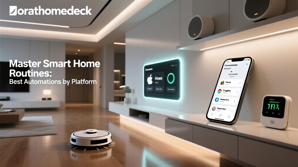 Master Smart Home Routines: Best Automations by Platform