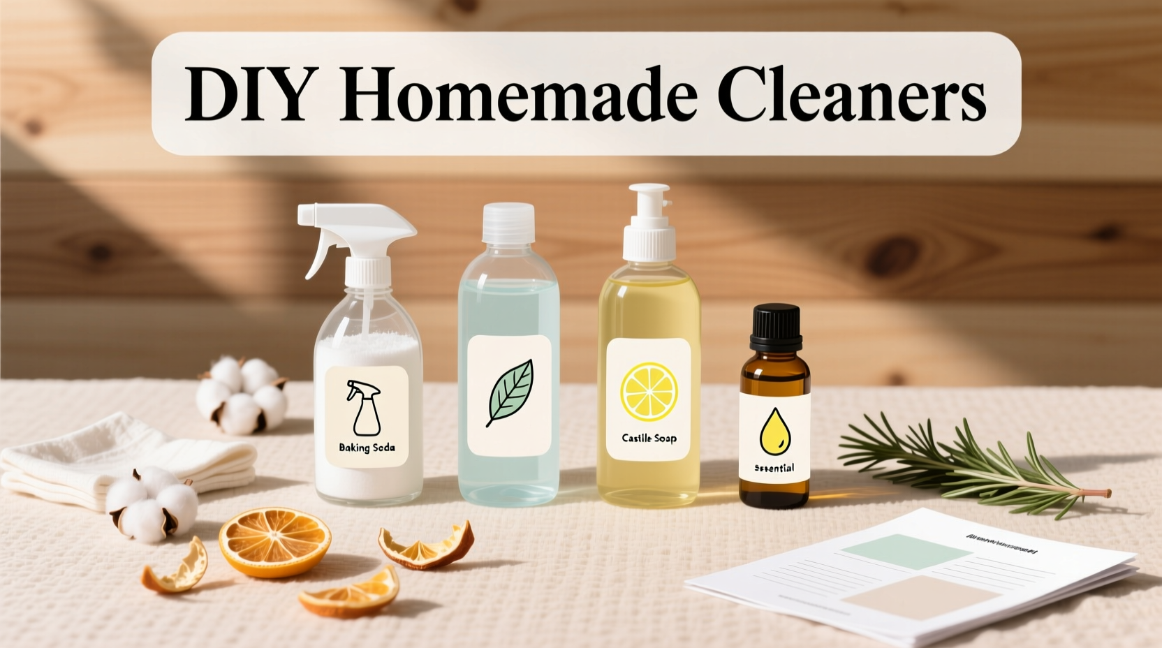 diy homemade cleaners free printable