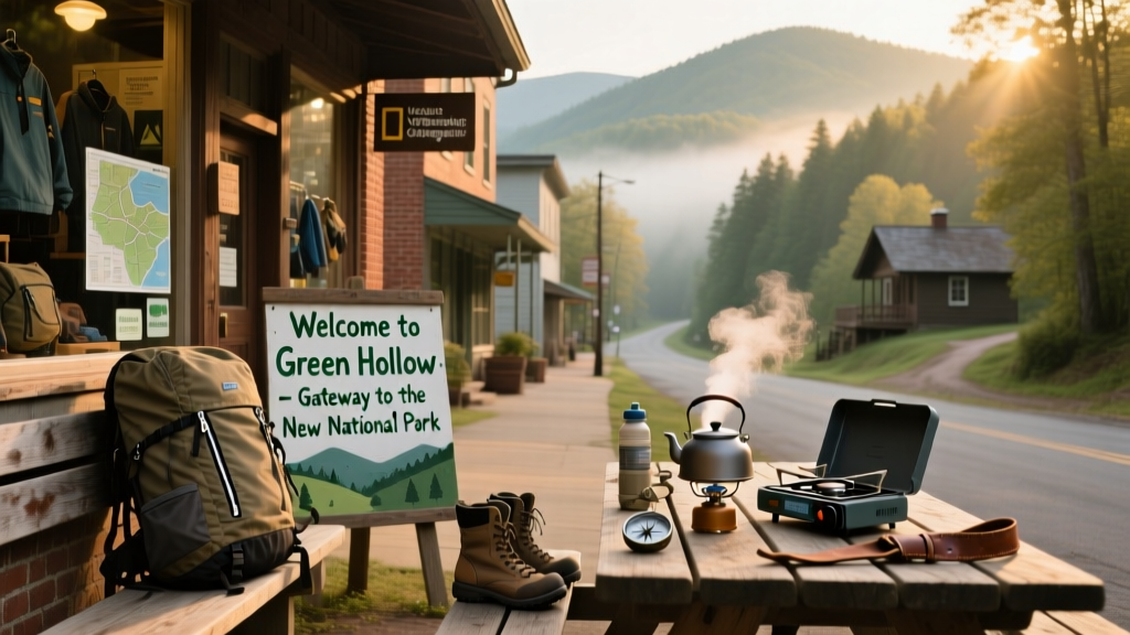In West Virginia, A Small Town Feels the Impact of a New National Park