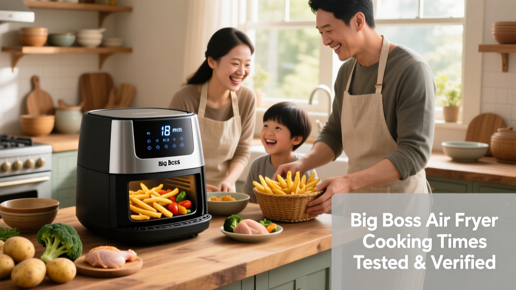 Big Boss Air Fryer Cooking Times (Tested & Verified)