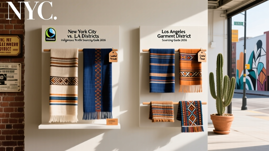 NYC vs LA Garment Districts: Traditional Textile Sourcing 2026