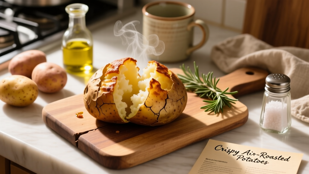 Air Roast Baked Potatoes: Crispy Skin, Fluffy Inside